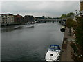 View of the Thames from Kingston Bridge