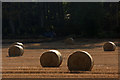 Straw bales, Lethendy