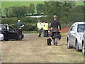 Exit of field used for Blairgowrie Highland Gathering