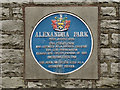 SD9204 : Alexandra Park: Blue Plaque by David Dixon