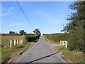 TM3376 : Linstead Road & footpath to Bush Hill Farm by Geographer