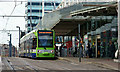 TQ3265 : Tram at East Croydon Station by Peter Trimming