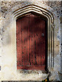 SU0826 : Church of St John the Baptist- west door by Jonathan Kington