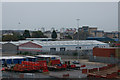 Rail terminal on the dockside at Aberdeen