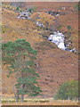 NC4111 : Waterfall across the glen by sylvia duckworth