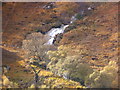 NC4111 : Waterfall across the glen by sylvia duckworth