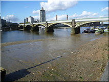 TQ2676 : River Thames at Battersea by Marathon