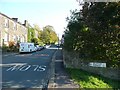 Pre-Worboys road direction sign, Fernbank Drive, Bingley