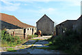 ST5945 : 2011 : Farm buildings at Crapnell Farm by Maurice Pullin