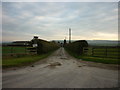 The entrance to East Wold Farm