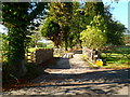 Entrance drive to Summerleas, Dixton, Monmouth