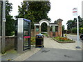 Phone box on Farley Hill