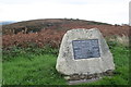SW5929 : William Cookworthy memorial on Tregonning Hill by Rod Allday