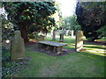 NZ2822 : St Andrews Church, Aycliffe Village, Graveyard by Alexander P Kapp