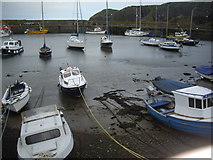 NO8785 : Small boats in the Inner Basin, Stonehaven by Stanley Howe