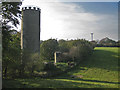 Disused silage tower, Close Farm