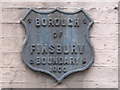 Boundary marker, Carthusian Street, EC1