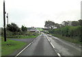 A4066 beside Cross Inn farm