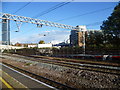 TQ3884 : View at Stratford station by Marathon
