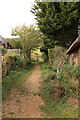 Bridleway north from Back Street, Abbotsbury