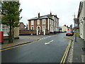 Approaching the junction of New Road and Station Road