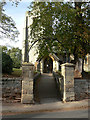 Churchyard gate, Cotgrave