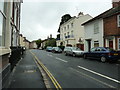 Double yellow lines in New Road