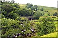 The Settle to Carlisle line crosses the River Ribble