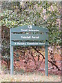 Tunstall Forest sign