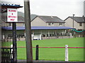 East stand, East Shore Park, home of Newburgh Football Club