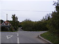 Crossroads with B1078 Orford Road & Mill Lane