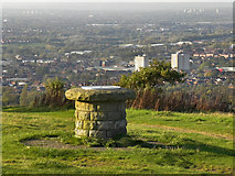SJ9693 : Viewpoint at Werneth Low Country Park. by David Dixon