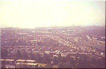 TR2237 : View over Folkestone in 1973 by John Baker