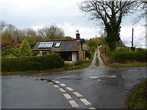 SO5290 : Looking up the Jack Mytton Way from the road junction by Richard Law