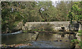 Disused weir on the Afon Cynffig, Pyle