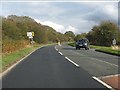 A44 at the turning for Malvern (B4220)