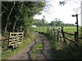 Public footpath near Caterham