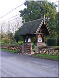 TM1476 : The Lych Gate of St.Mary Church, Brome by Geographer