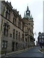 Dunfermline Town Hall from the Kirkgate