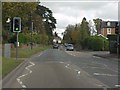 Barons Cross Road, looking east