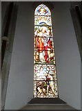 SU1405 : SS Peter & Paul, Ringwood: stained glass window (11) by Basher Eyre