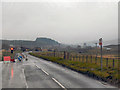NN9041 : Road Works in Glen Cochill by David Dixon