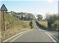 SJ4817 : Road from Bomere Heath towards Harlescott by John Firth