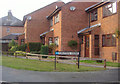 Houses on Chuters Close, Byfleet