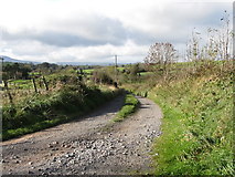 J1532 : Private farm lane leading west from the Ardaragh Road by Eric Jones