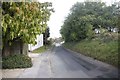 Ginge Road into West Hendred