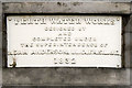 Fergusson Gallery (Perth Water Works) Datestone