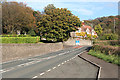 Wraxall: nearing the village