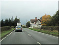 Maes Mawr Hotel entrance from A489 southbound