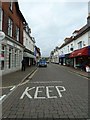 The High Street in late October